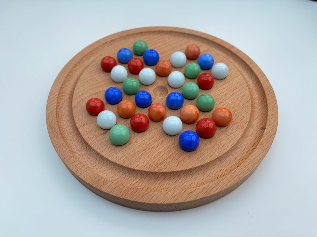 Wooden Solitaire (SOLD)
