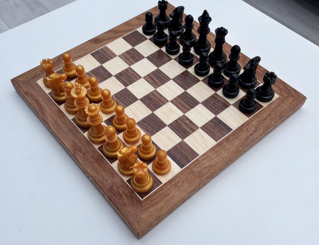 Walnut Chess Set (SOLD)