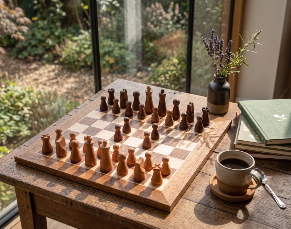 Handmade Hardwood Chess Set