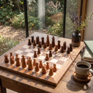 Handmade Hardwood Chess Set