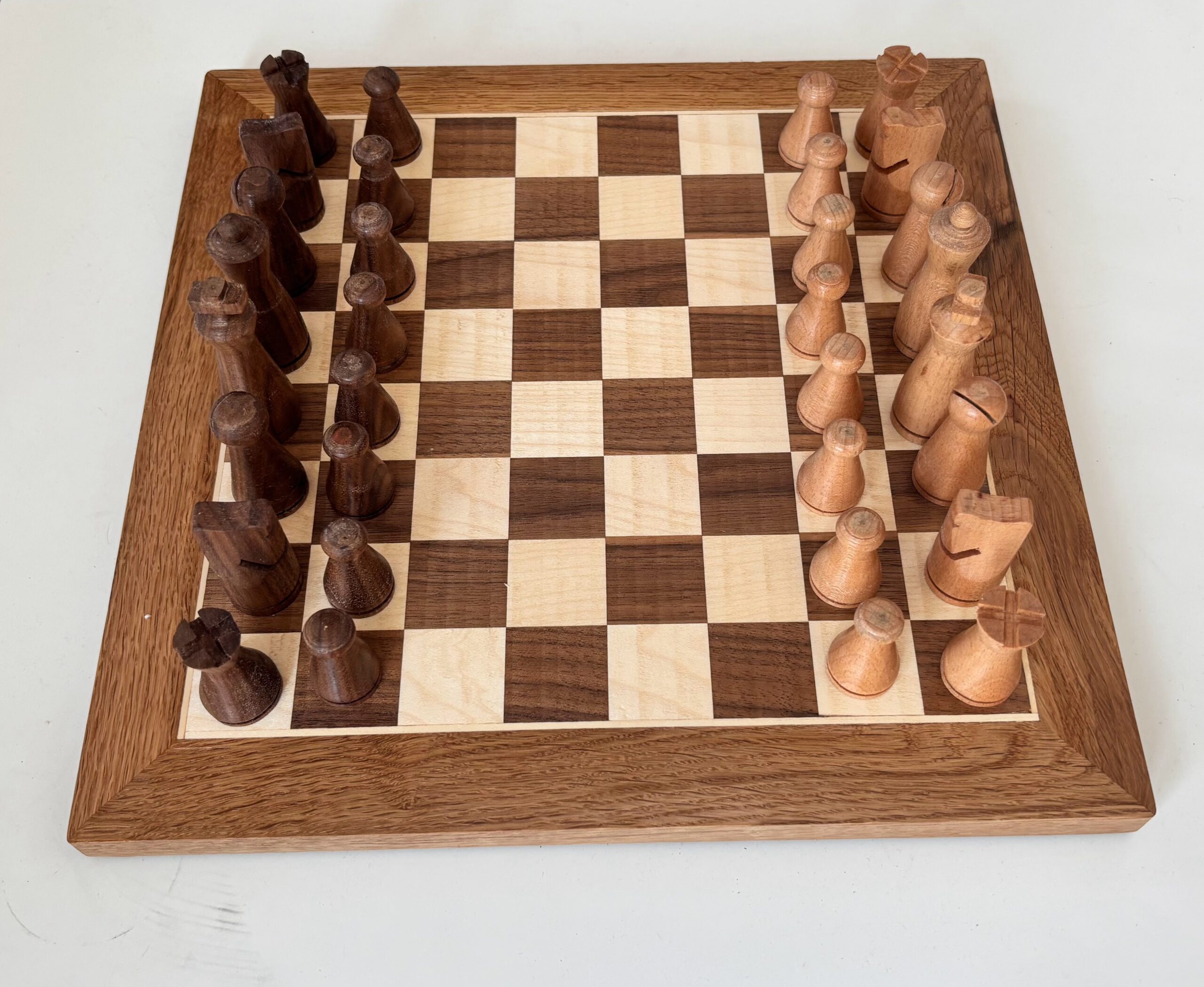 Handmade Hardwood Chess Set - Image 2